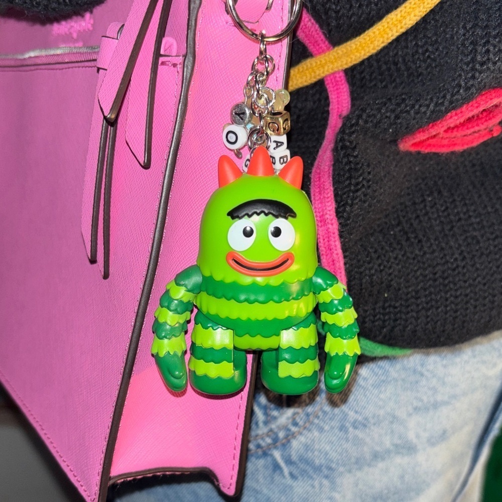 Yo Gabba Gabba Brobee keychain purse charm accessories - Picture 5 of 7